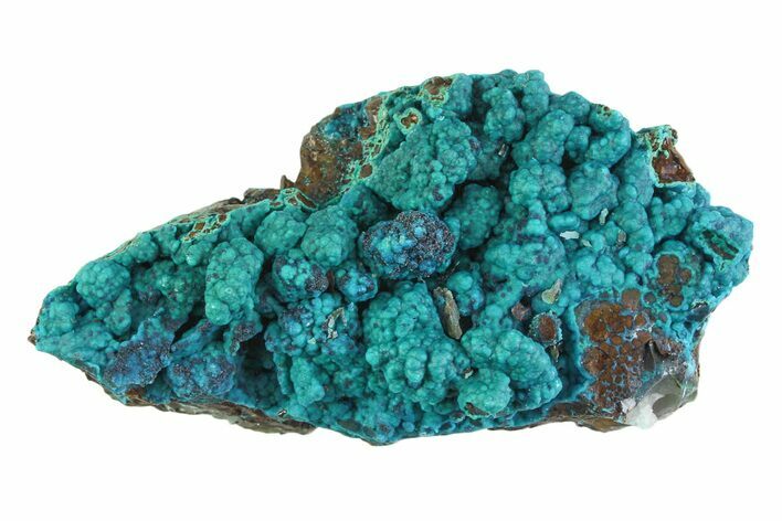 Vibrant Teal Chrysocolla Formation - Peru #358660